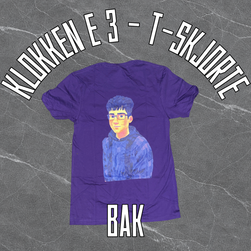 Klokken e 3 - T-Skjorte
