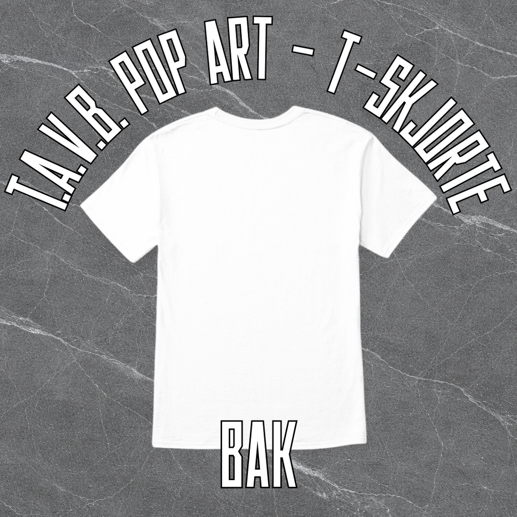 Tiden Alt Var Bra Pop Art - T-Skjorte